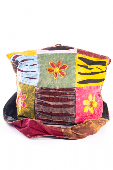 Geanta unicat din bumbac - Petice 60 [4]