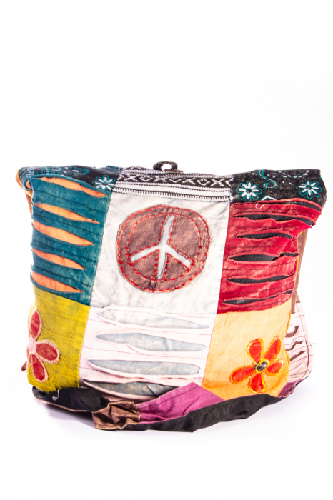 Geanta unicat din bumbac - Petice 65 [4]
