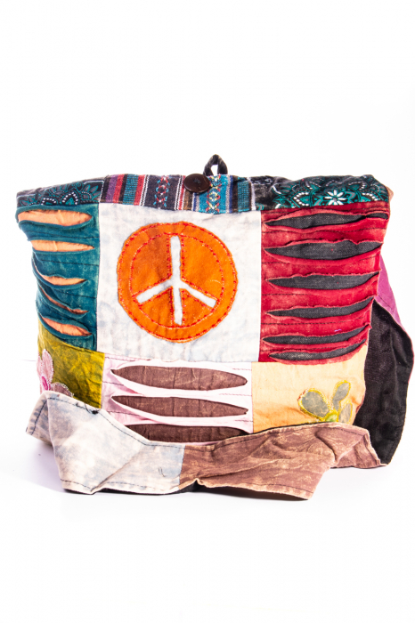 Geanta unicat din bumbac - Petice 66 [4]