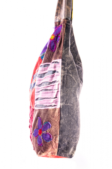 Geanta unicat din bumbac - Petice 67 [2]