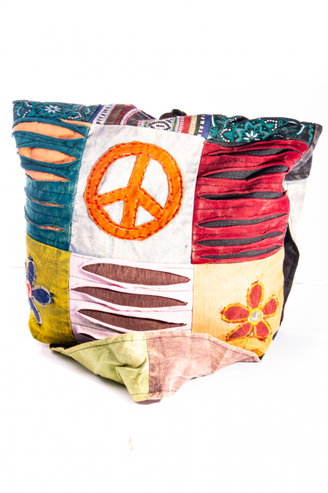 Geanta unicat din bumbac - Petice 69 [4]