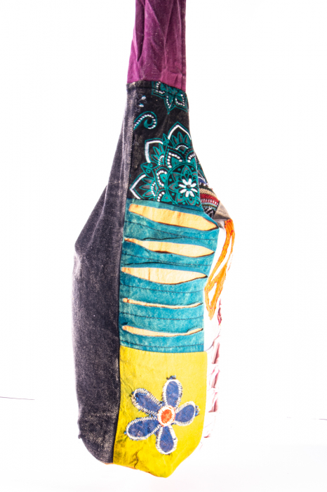 Geanta unicat din bumbac - Petice 69 [2]