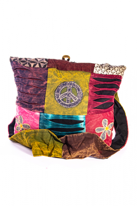 Geanta unicat din bumbac - Petice 75 [4]