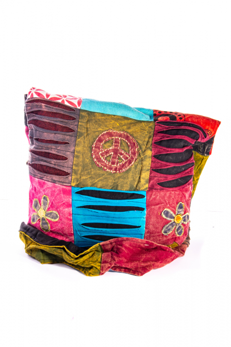 Geanta unicat din bumbac - Petice 76 [4]