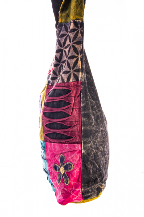 Geanta unicat din bumbac - Petice 90 [2]