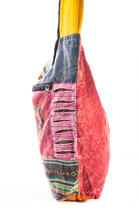 Geanta unicat din bumbac - Petice 98 [2]