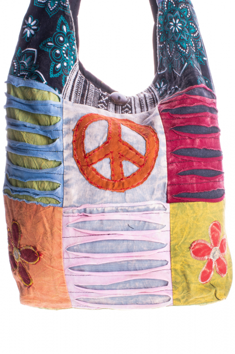 Geanta unicat din bumbac - Petice SURPRIZA [9]