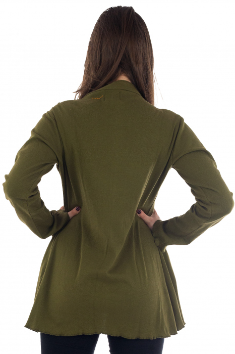 Bluza cu deschidere - Verde [3]