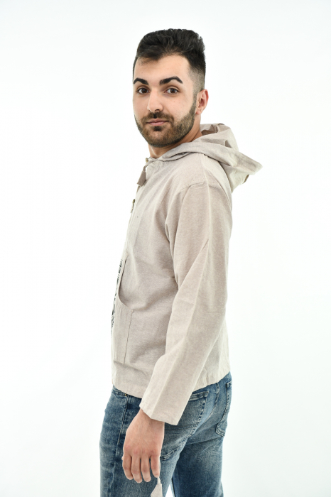 Hanorac cu print - Aztec Mandala - Verde [5]