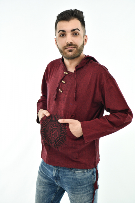 Hanorac cu print - Soare si Ohm - Bej [2]