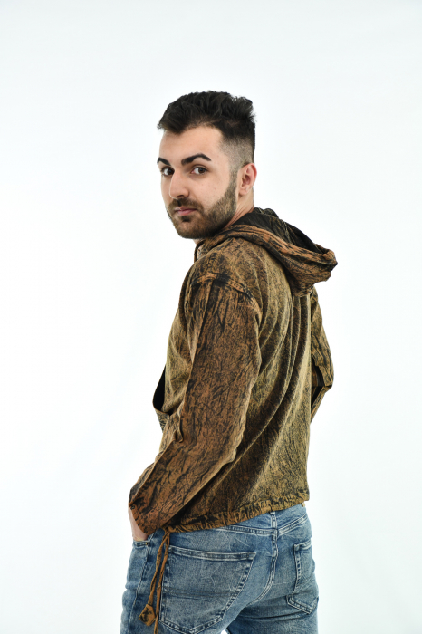 Hanorac cu print - Soare si Ohm - Bej [4]