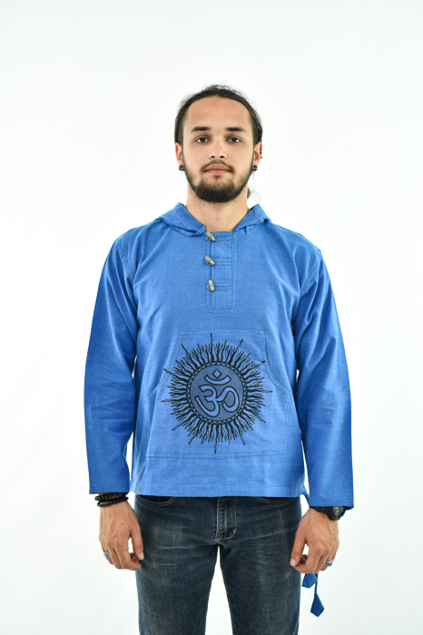 Hanorac cu print - Soare si Ohm - Bej [2]