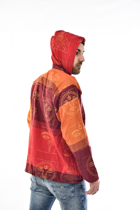 Hanorac lejer - Heart of Hinduism - Rosu [3]
