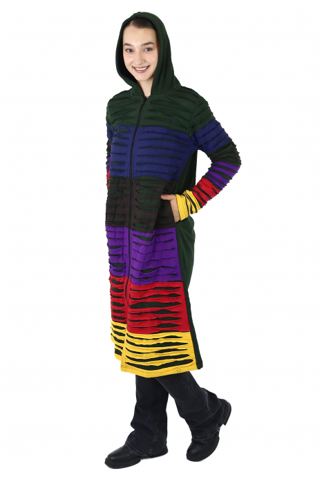 Hanorac lung razor cut captusit cu polar - Unicat_8 [2]