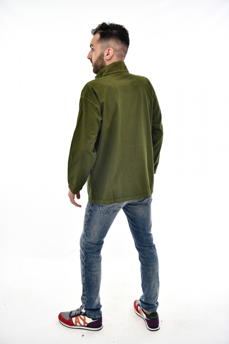 Hanorac soft cotton cu marsupiu - Lime [4]