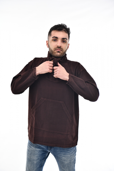 Hanorac soft cotton cu marsupiu - Lime [5]