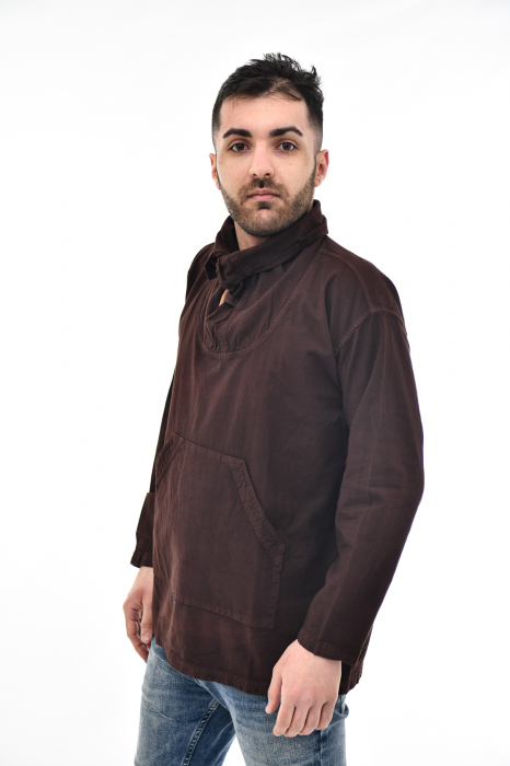 Hanorac soft cotton cu marsupiu - Lime [3]