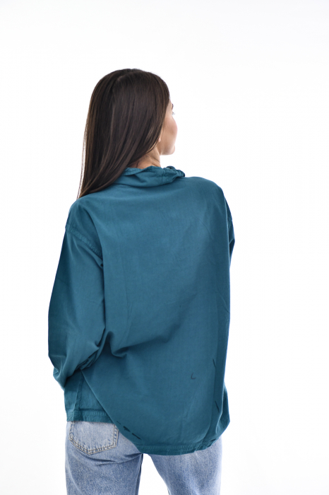 Hanorac soft cotton cu marsupiu - Lime [9]