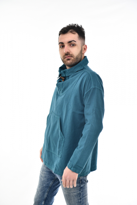 Hanorac soft cotton cu marsupiu - Lime [7]