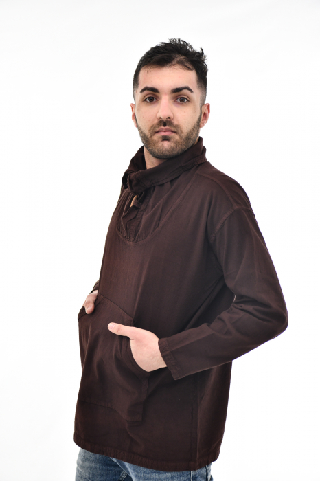 Hanorac soft cotton cu marsupiu - Lime [11]