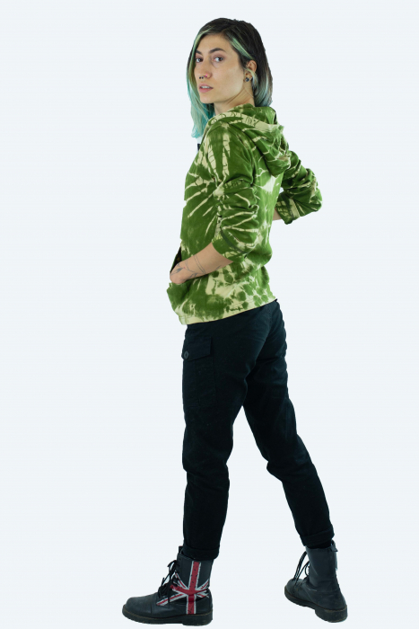 Hanorac Tie Dye - Verde [3]