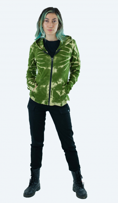 Hanorac Tie Dye - Verde [2]