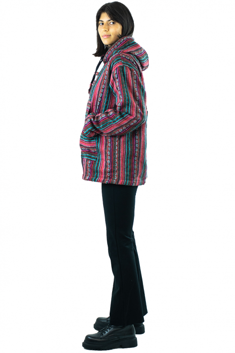 Jacheta cu fermoar si nasturi multicolora - Model 2 [3]
