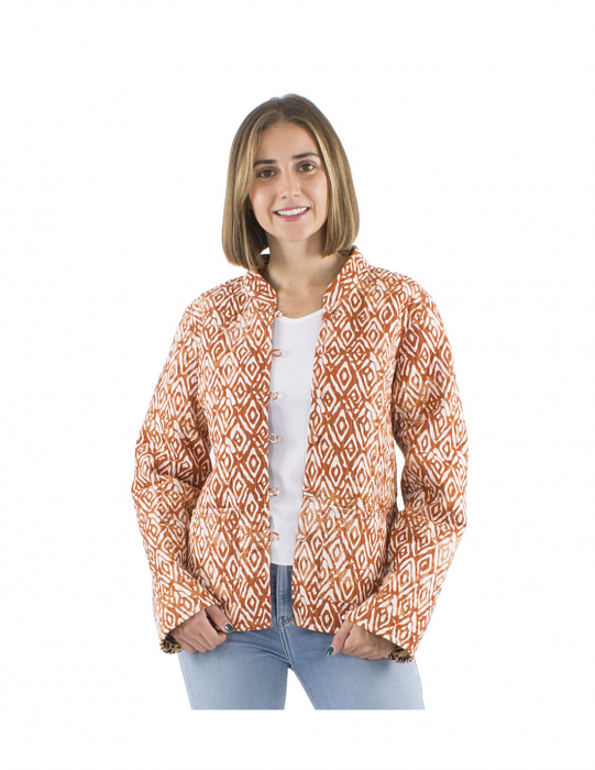 Jachetă damă matlasată cu două fețe - Model 1 [1]