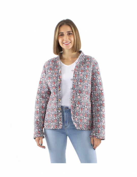 Jachetă damă matlasată cu două fețe - Model 4 [4]