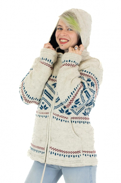 Jachetă de lână - Motive scandinave [2]