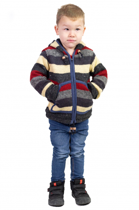 Jacheta lana copii - Multicolor 1 [3]