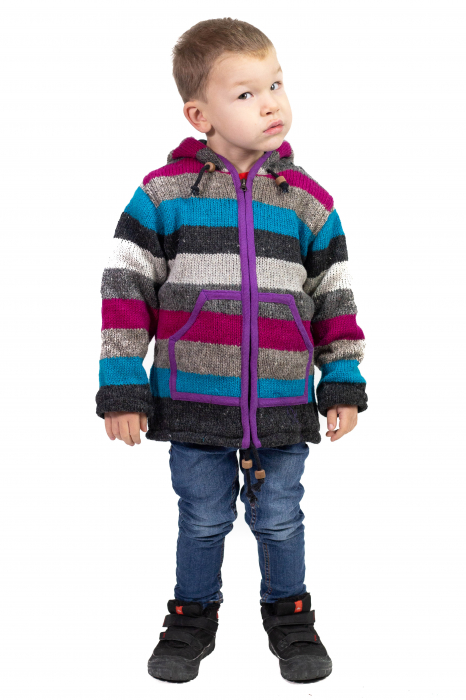 Jacheta lana copii - Multicolor 5 [4]