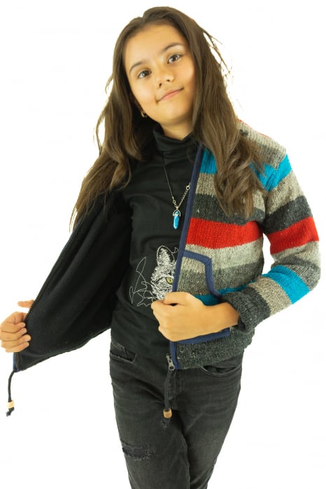 Jacheta lana copii - Multicolor 8 [9]
