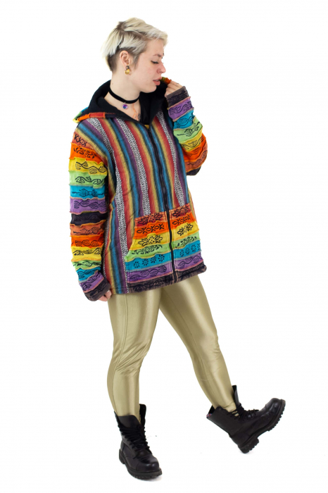 Jacheta unisex gheri - rainbow [3]