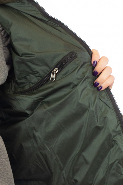 Vesta cu puf - Khaki [6]