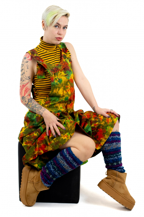 Jambiere din lana - Albastru [2]