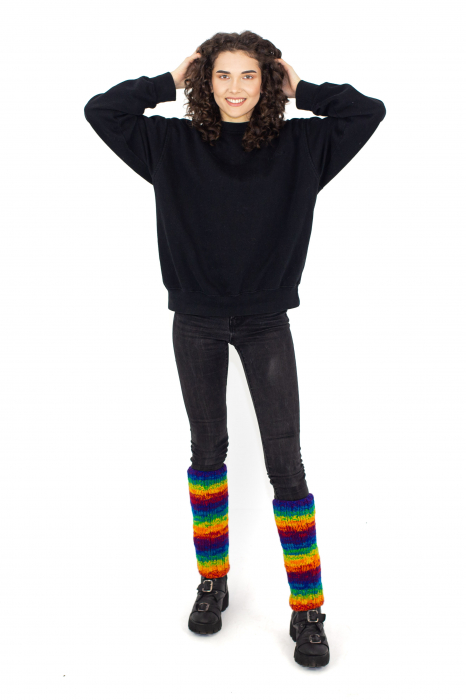 Jambiere din lana - Rainbow 2 [2]