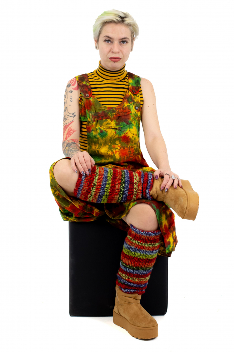 Jambiere din lana unicat - Model 1 [4]