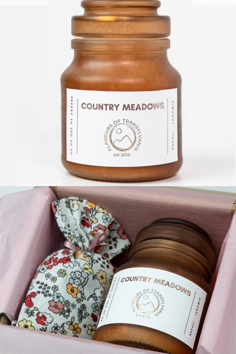 Lumanare parfumata cu miros de Country Meadows [2]