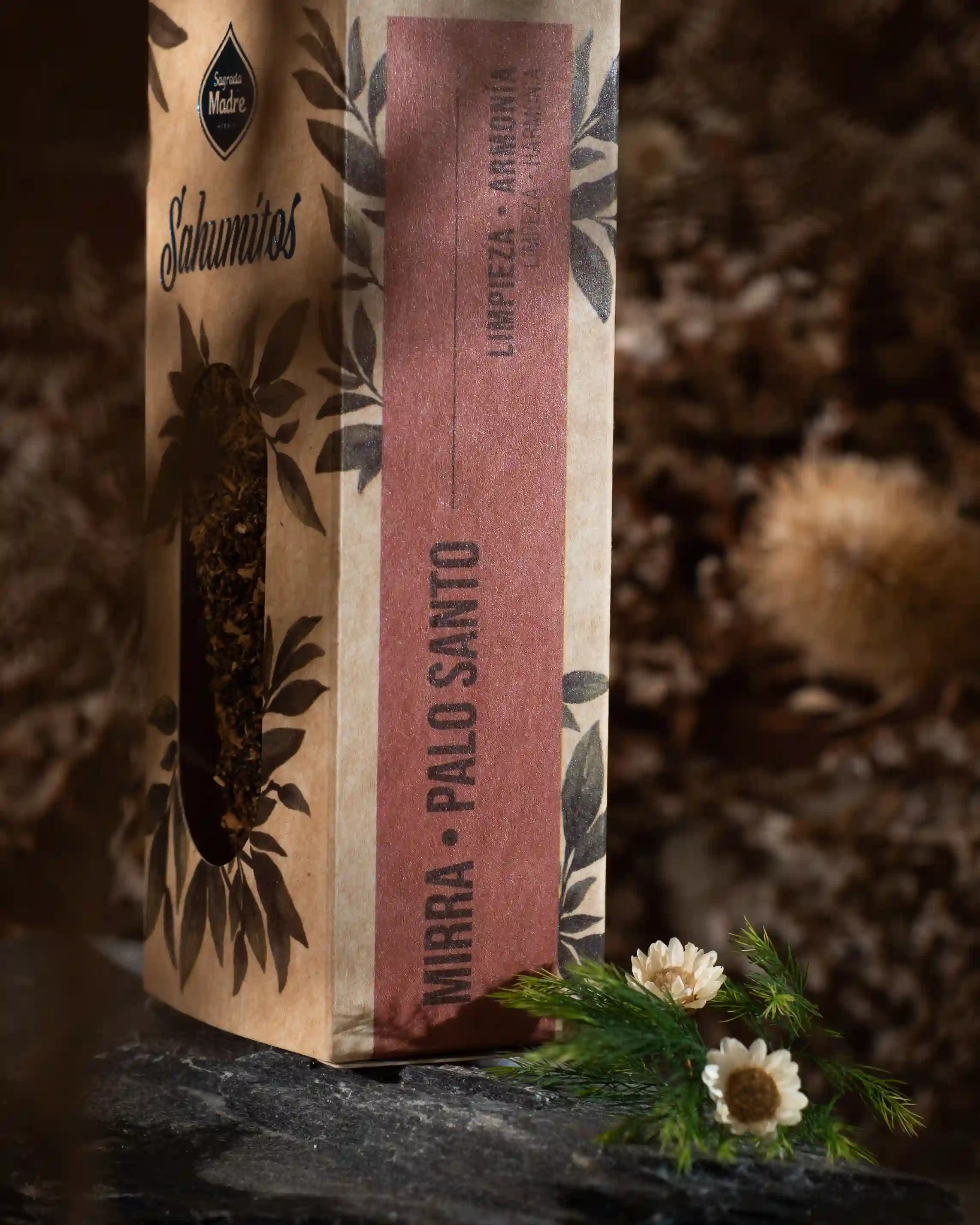 Mănunchi Luxury Sagrada Madre - Mirra Palo Santo  (Purificare și Armonie) [3]