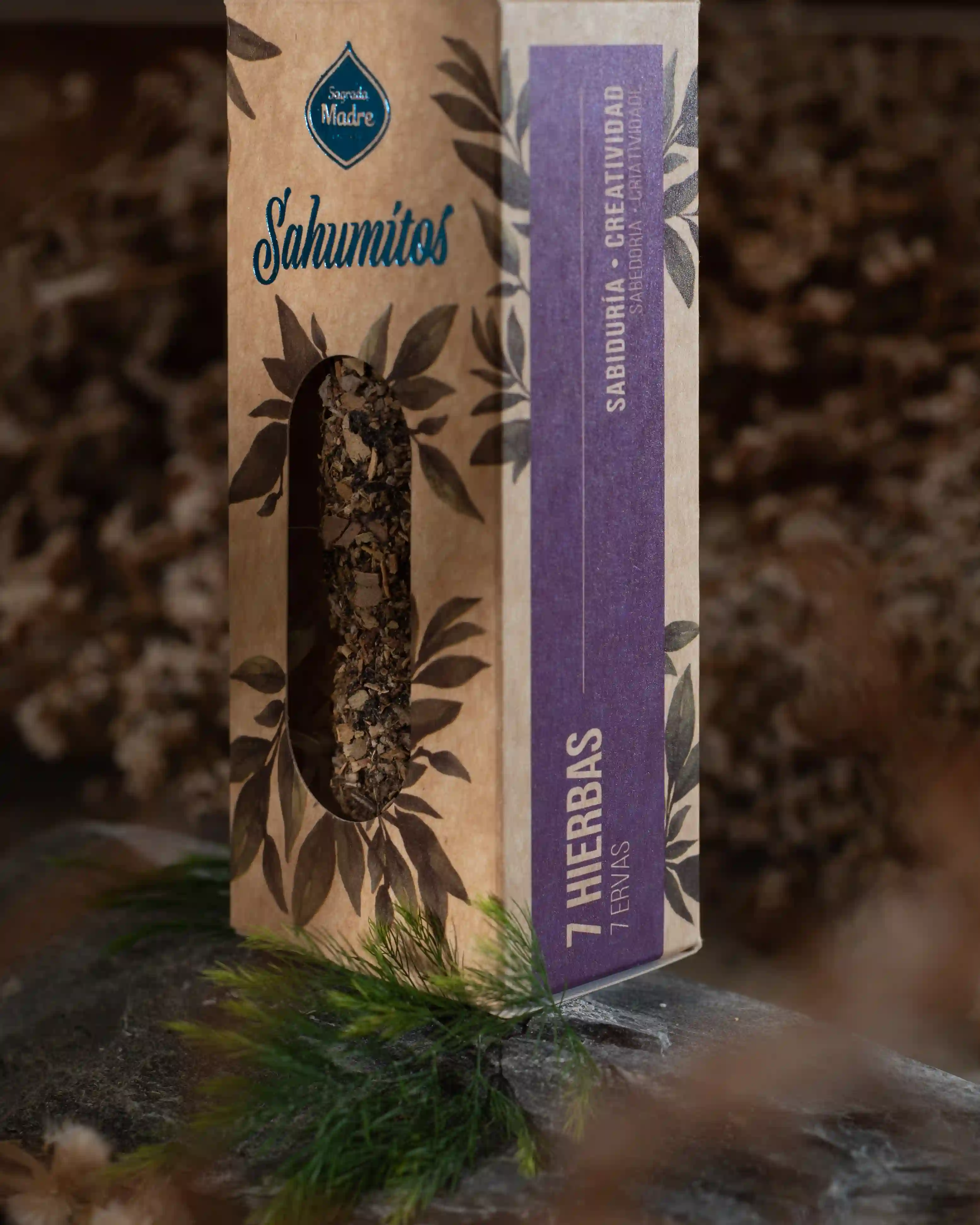 Mănunchi Luxury Sagrada Madre - 7 Plante (Înțelepciune & Creativitate) [2]