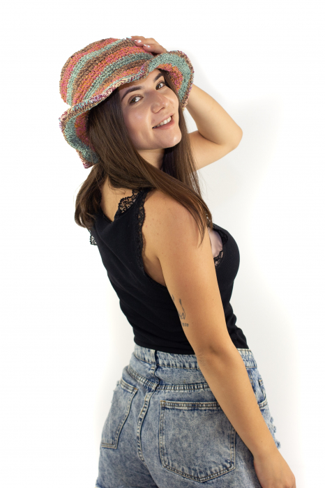 Palarie din canepa 100% - Culori calde [2]