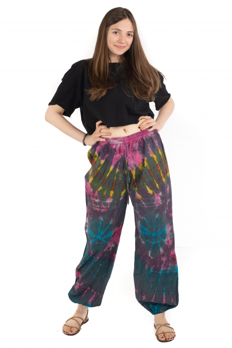 Pantaloni Tie-Dye - Multicolori [2]