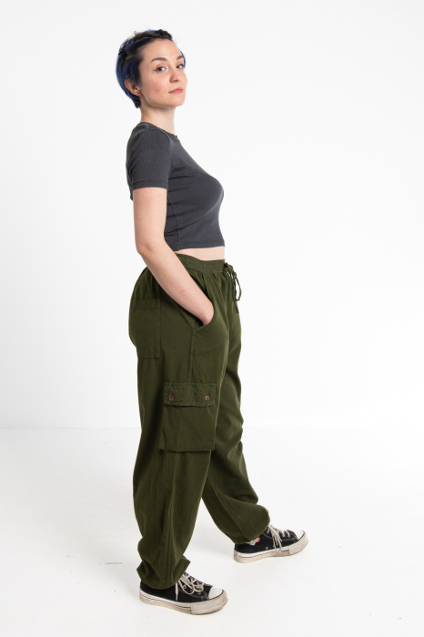Pantaloni Cargo - Verde [5]