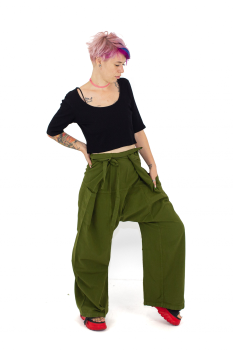 Pantaloni Fisherman - Gri [3]
