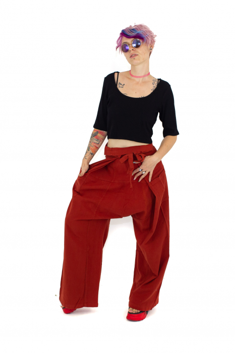 Pantaloni Fisherman - Gri [5]