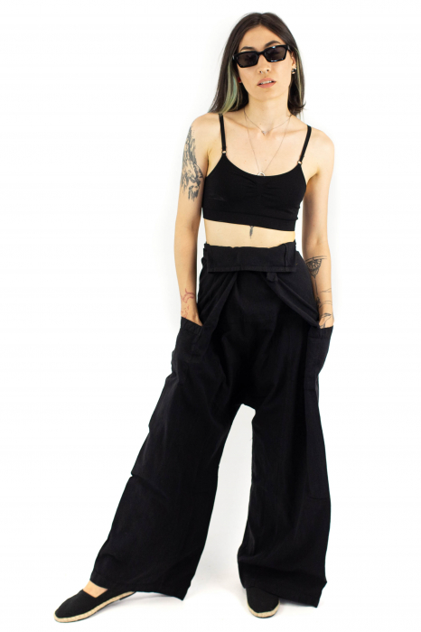 Pantaloni Fisherman - Gri [2]
