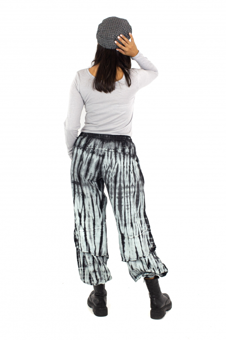 Pantaloni lejeri intr-o culoare - Rosu [4]