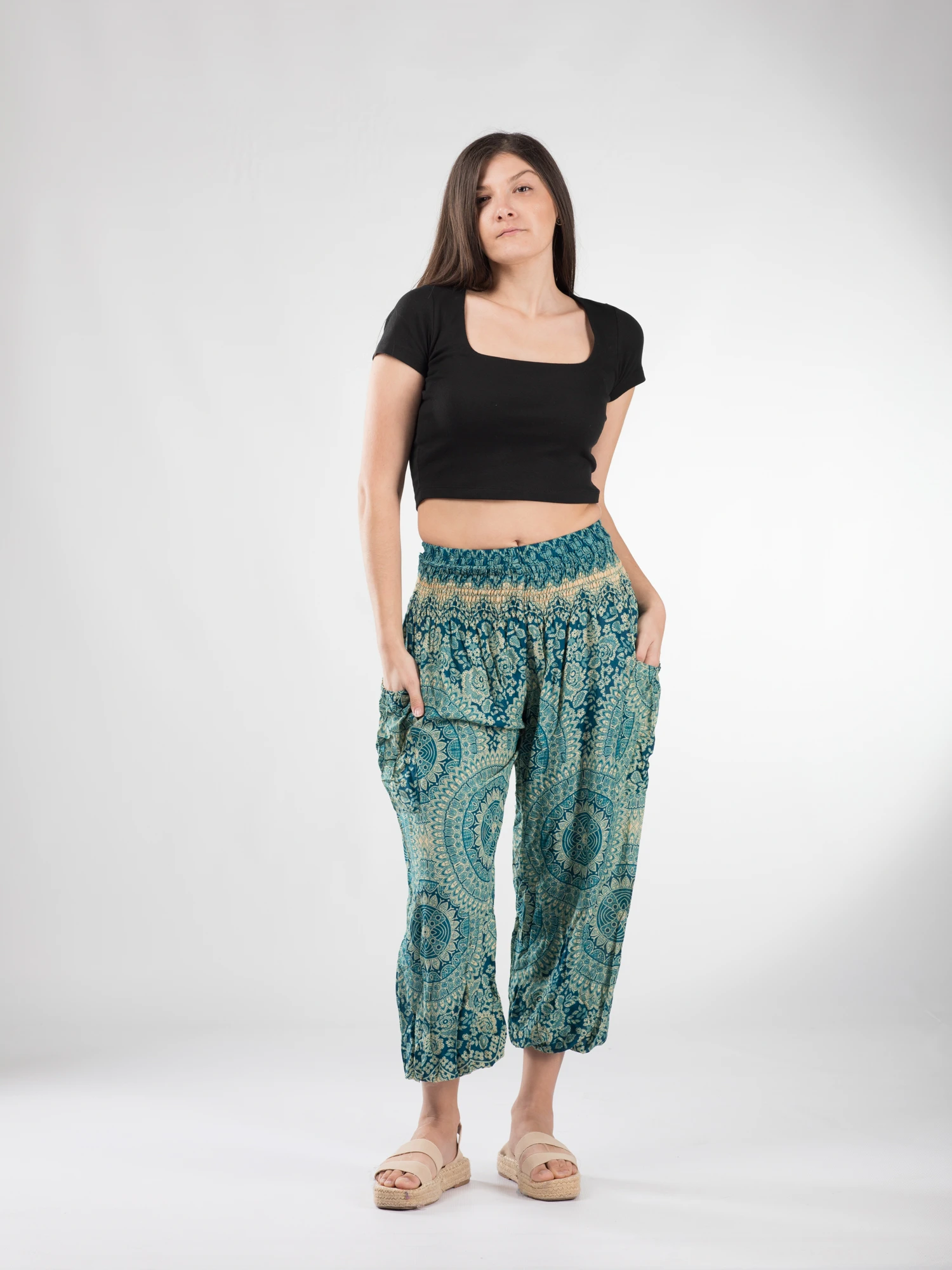Pantaloni lejeri Jasmine - Model Unicat 1 [2]