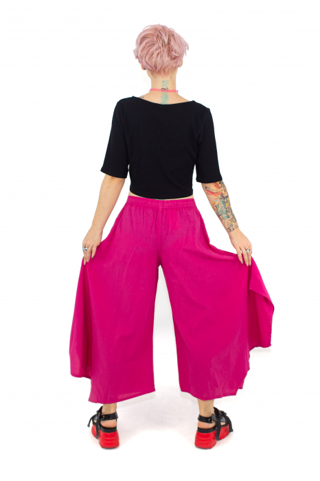 Pantaloni Petal Tips - Albastru Prafuit [4]
